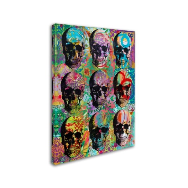 Dean Russo '9 Skulls' Canvas Art,35x47